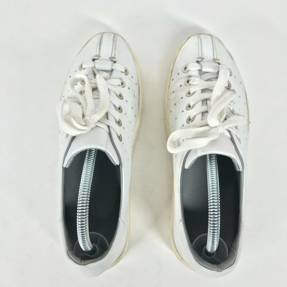 rag & bone Linden White Leather Platform Sneaker Athletic Shoes • Women's 8.5 - Picture 5 of 9